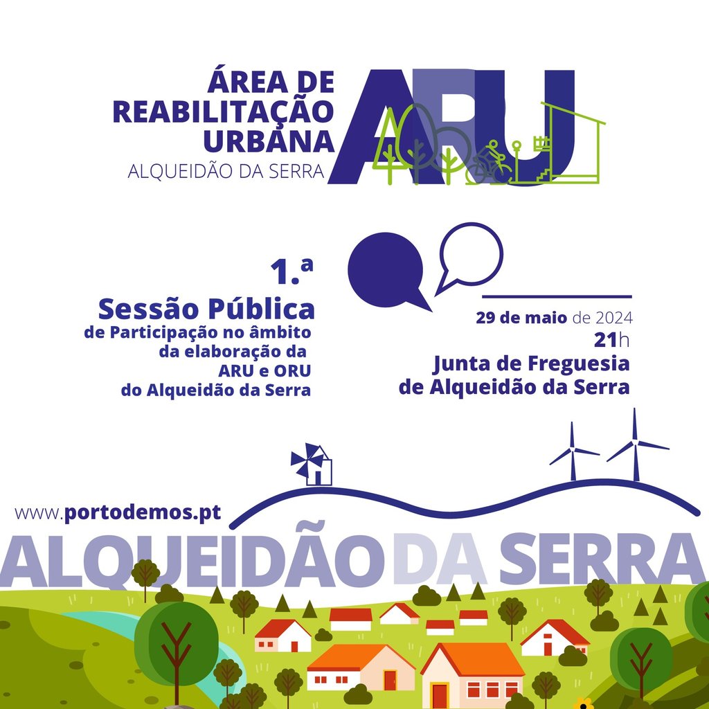 Sessão de esclarecimento ARU + ORU Alqueidão da Serra