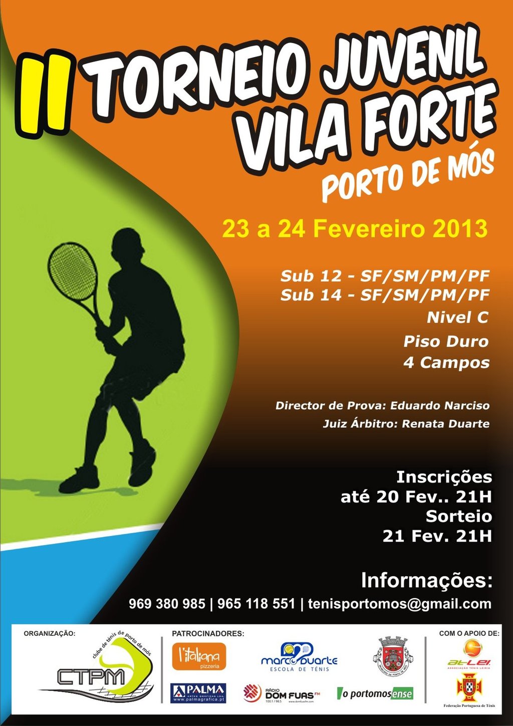 2º Torneio Juvenil de Tenis Vila Forte
