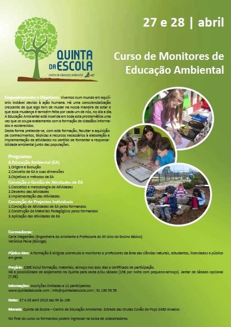 Curso de Monitores de Educação Ambiental