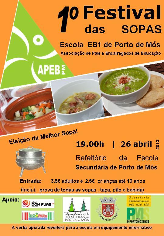1º Festival de Sopas da EB1 Porto de Mós