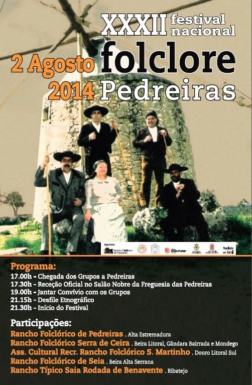 XXXII Festival Nacional de Folclore de  Pedreiras