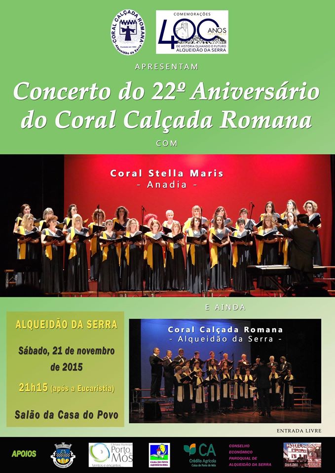 22º Aniversario Coro Calçada Romana
