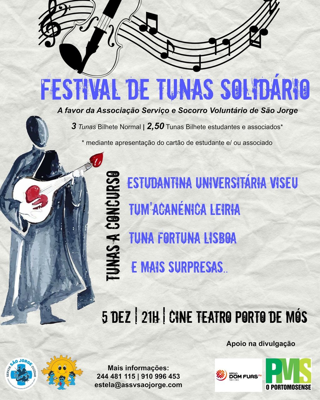 Festival de Tunas Solidário