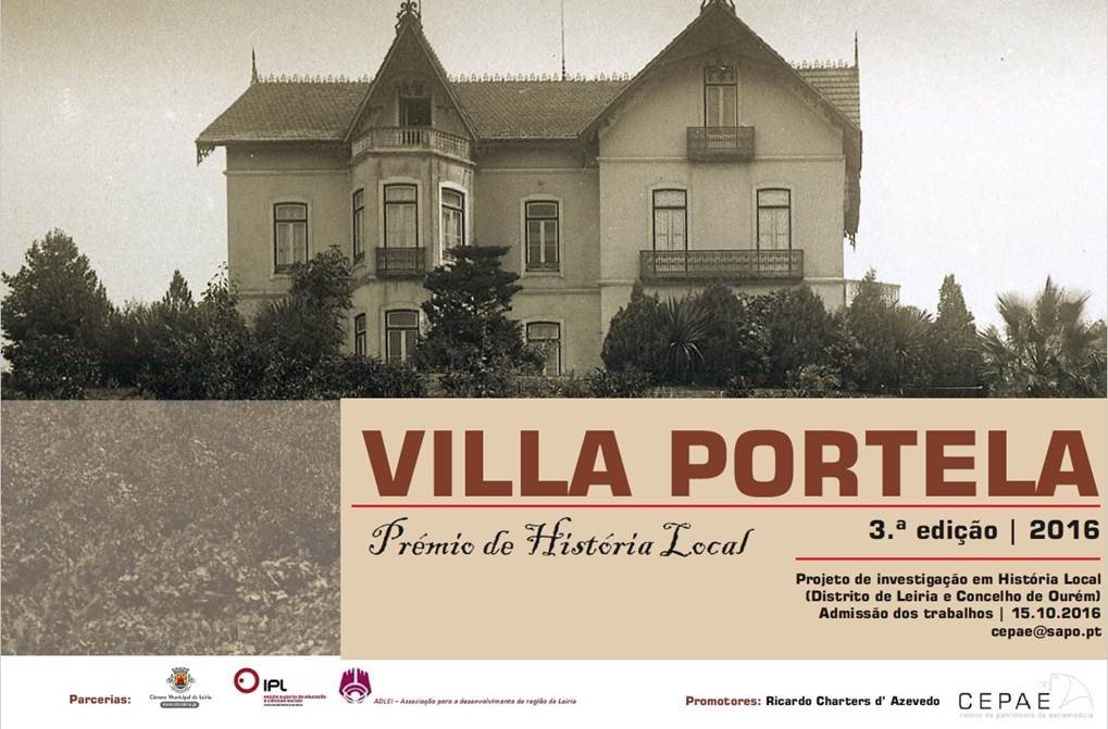 3.ª Edição do Prémio Villa Portela